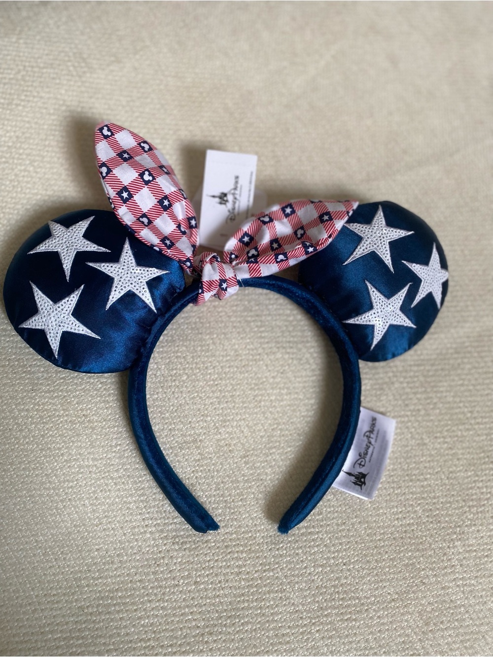 Patriotic Disney Minnie Ears Headband